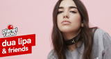 Logo planet dua lipa & friends