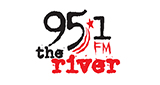 Logo 95-1 The River KEWL-FM