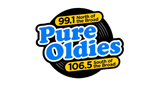 Logo Pure Oldies 99.1 & 106.5