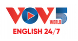 Logo VOV 5 World 24/7 English