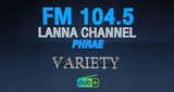 Logo ล้านนาแชนเนล FM 104.5 MHz แพร่