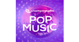 Logo Champagne FM Pop Music