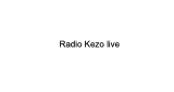 Logo Radio Kezo live