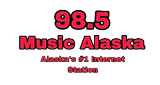 Logo 98.5 Music Alaska
