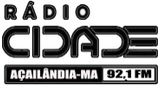 Logo radio cidade fm 92,1