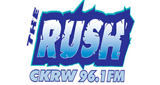 Logo 96.1 The Rush