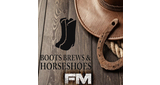 Logo Boots Brews and Horseshoes FM