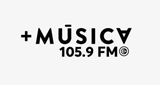 Logo Más Música 105.9 (Xela)
