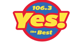 Logo 106.3 Yes The Best