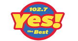 Logo 102.7 Yes The Best