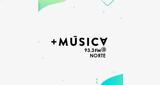 Logo Más Música Petén 93.3 FM