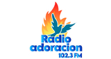 Logo Radio Adoracion Cristiana 102.3 FM
