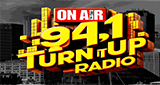 Logo 94.1 Turn It Up Radio