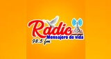 Logo Radio Mensajero de vida 98.5 FM en vivo