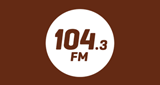 Logo Rádio faixa comunitária 104 FM