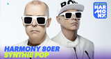 Logo Harmony 80er Synthie Pop