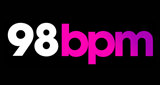 Logo 98bpm Radio - Destin's Classic Dance