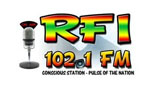 Logo RFI 1021 FM