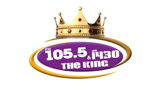 Logo 105.5 FM/AM 1430 The King