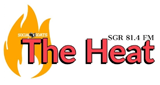 Logo SGR 81.4 FM The Heat