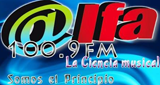 Logo Alfa 100.9 FM