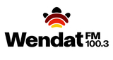 Logo 100.3 Wendat FM