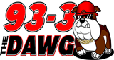 Logo 93.3 The Dawg