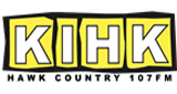 Logo Hawk Country 106.9 - KIHK