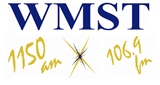 Logo WMST - 1150 AM/106.9 FM