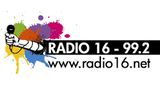 Logo Radio 16 - FM 99.2