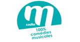 Logo M Radio 100% Comédies Musicales