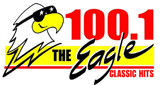Logo 100.1 The Eagle - KJBI