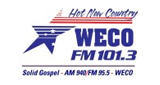 Logo 101.3 WECO-FM
