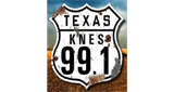Logo Texas 99.1 - KNES FM