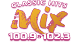 Logo The Mix 100.9 - WMXE