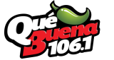 Logo Qué Buena 106.1 FM
