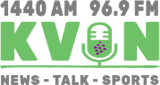 Logo KVON 1440 AM