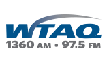 Logo WTAQ 97.5FM 1360AM
