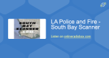 Logo Los Angeles Police and Fire - South Bay Scanner