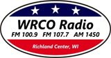Logo WRCO 100.9 FM
