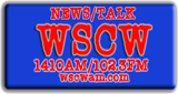 Logo News/Talk WSCW 1410AM & 102.3 FM