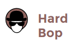 Logo Concertzender - Hard Bop