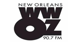 Logo WWOZ 90.7 FM