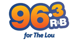 Logo 96.3 R&B for The Lou