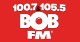 Logo 100.7 BOB FM