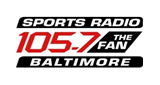Logo 105.7 The Fan