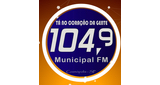 Logo Rádio Municipal FM Cosmópolis