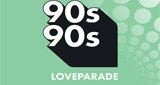 Logo 90s90s HITS - Loveparade