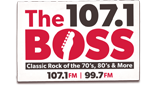 Logo 107.1 The Boss