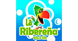 Logo La Ribereña 90.3 FM filial Castilla